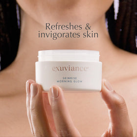 EXUVIANCE top-down view of container showing all 60 pads included