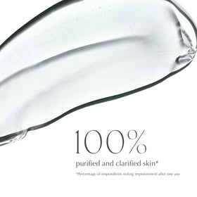 EXUVIANCE close-up foam texture demonstrating gentle, effective cleansing