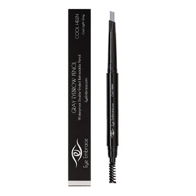 Eye Embrace pencil held in hand showing size and easy travel-friendly convenience
