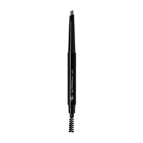 Eye Embrace pencil next to ruler showing compact travel-friendly size