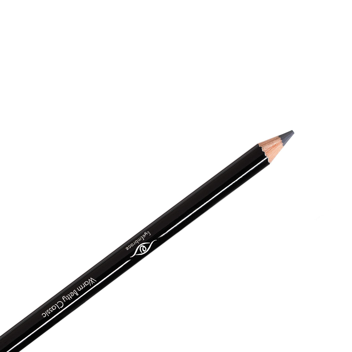 Eye Embrace pencil with makeup bag demonstrating travel-ready convenience