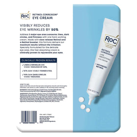 Eye See RoC cream texture closeup demonstrating smooth spreadability and hydration