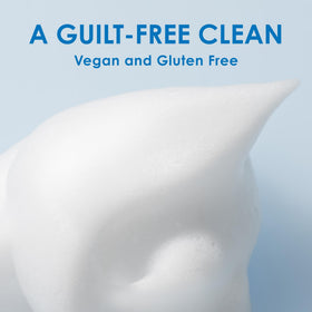 EYEECO bottle shown near makeup products signaling dual cleansing use