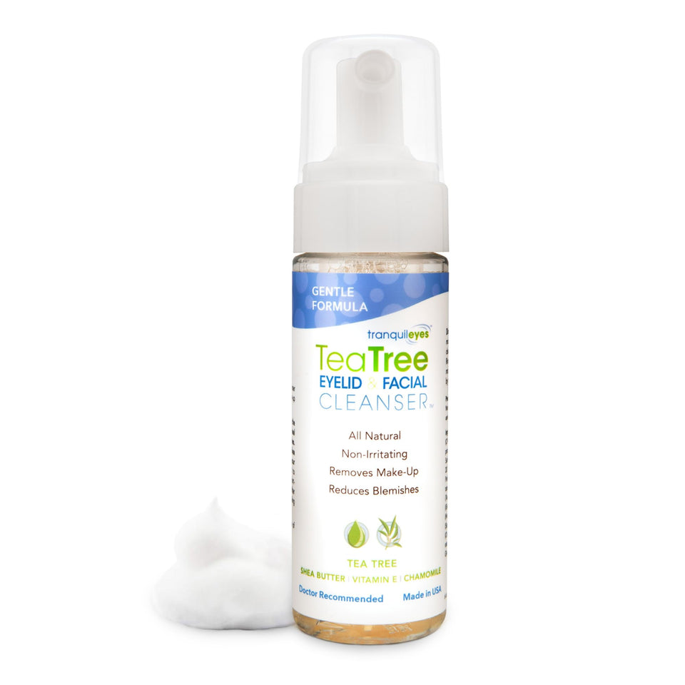 EYEECO front packaging showing 6oz bottle and branding benefit gentle cleansing