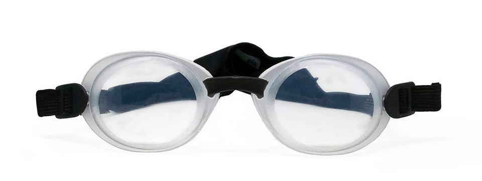 EYEECO front packaging showing clear silicone mask and benefits