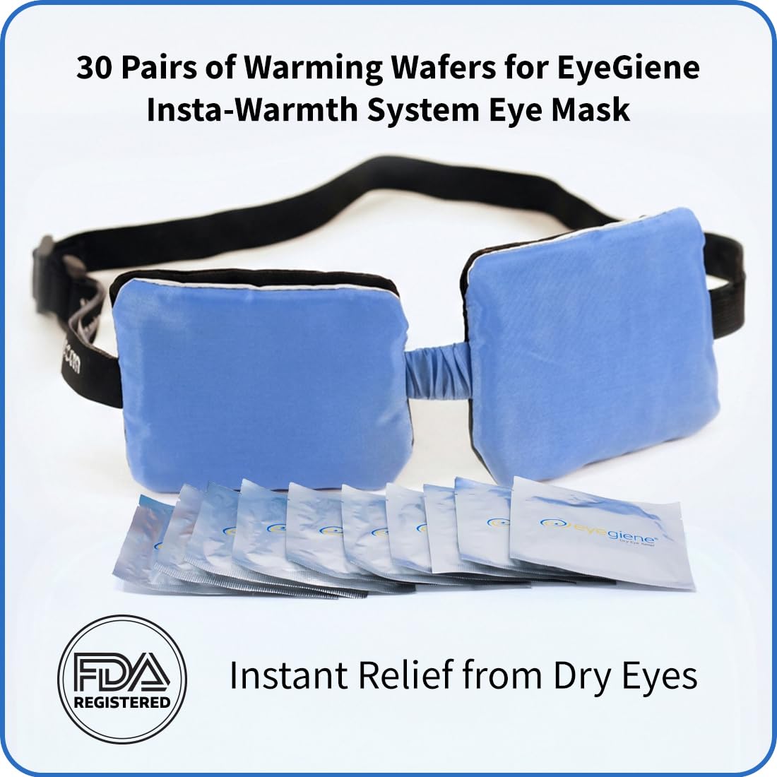 EyeGiene single wafer pair sealed for hygiene and portability