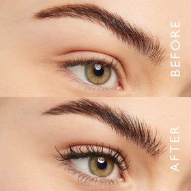 Eyeko mascara texture swirl demonstrating smooth, buildable formula