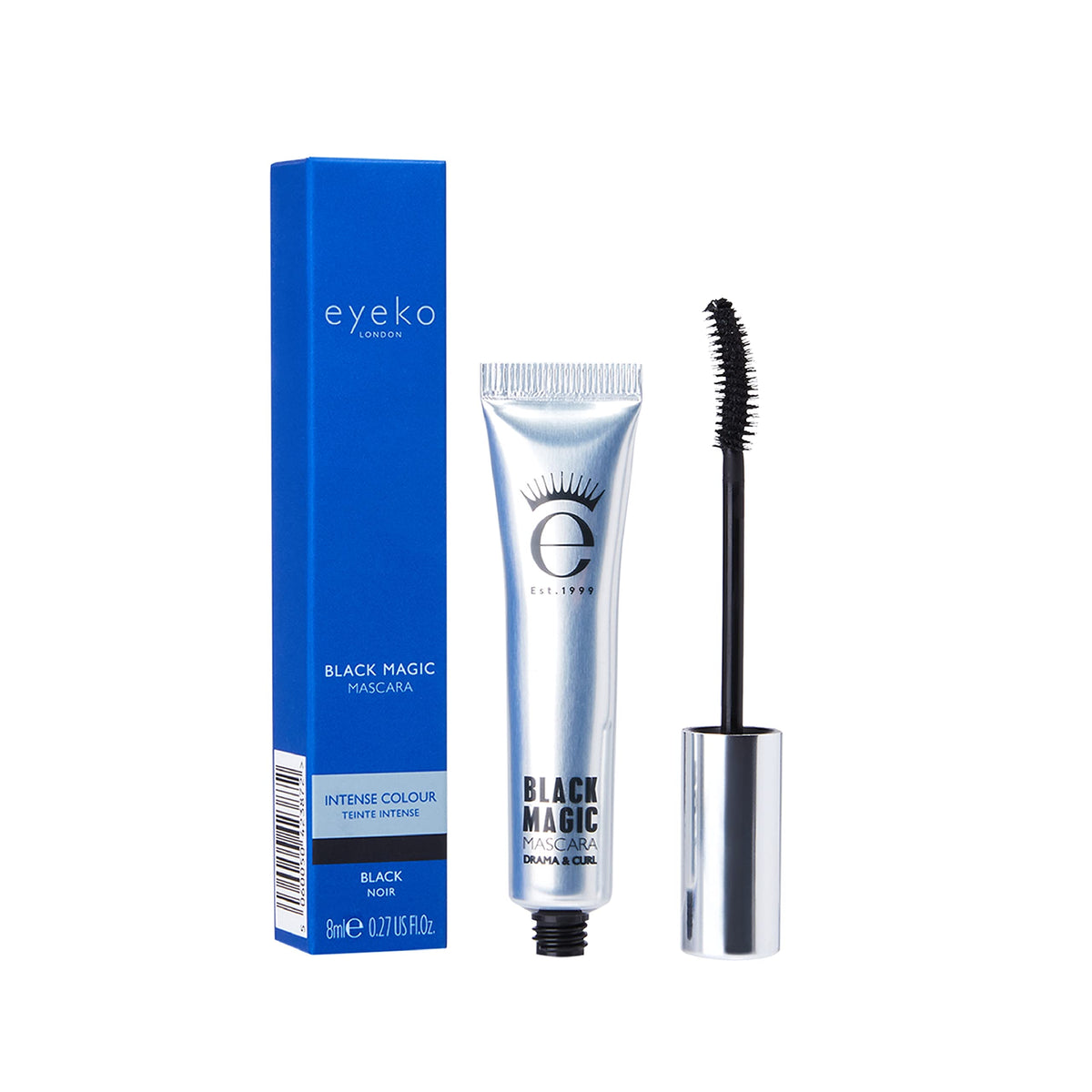 Eyeko helix brush close-up demonstrating lift and full-lash contact benefit