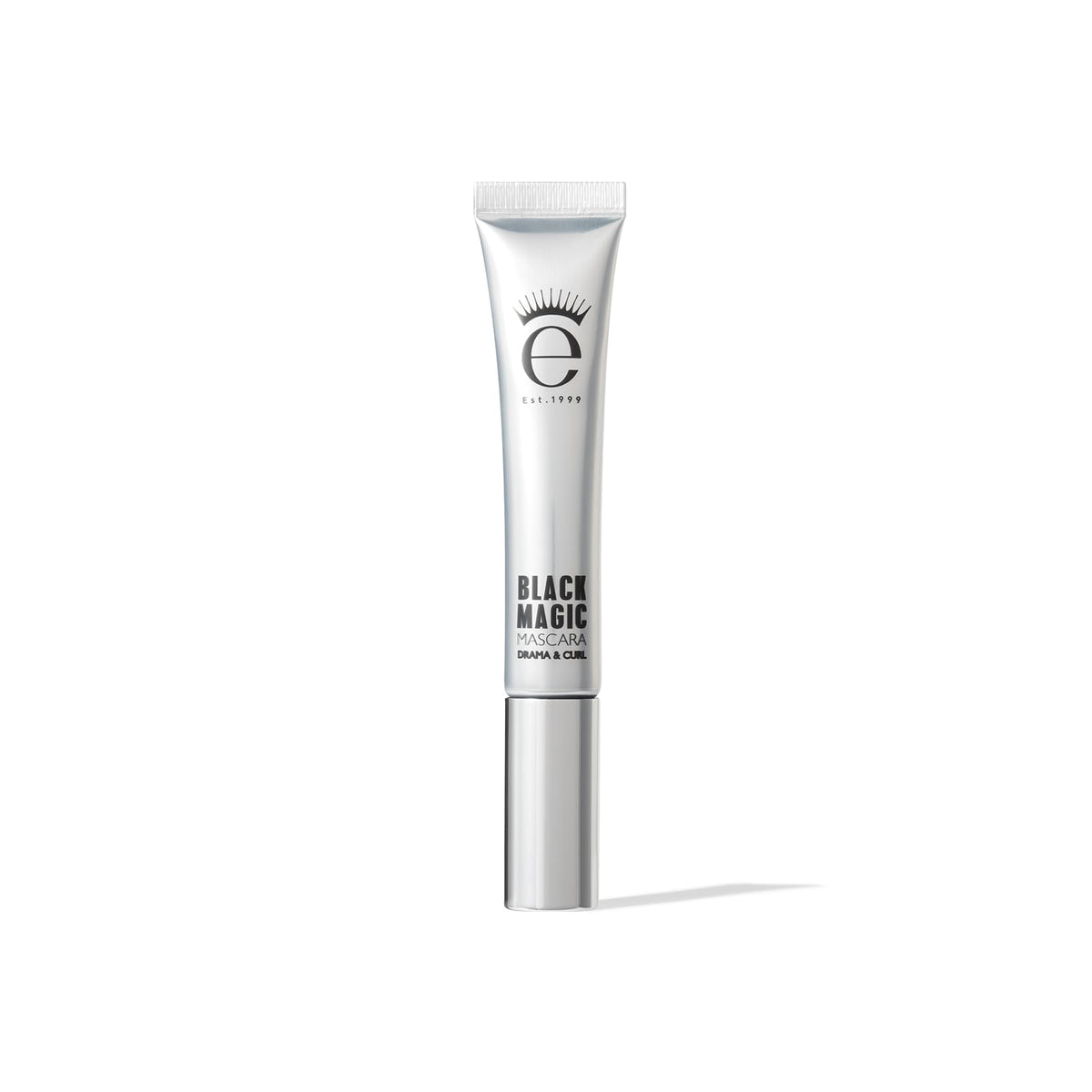 Eyeko open tube with wand highlighting brush shape and precise coating benefit