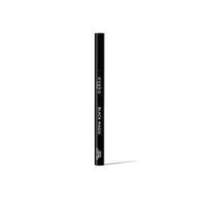 Eyeko in a makeup bag flatlay, ideal for travel-ready long-wear looks benefit