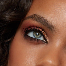 Eyeko mascara texture swiped showing rich carbon-black pigment