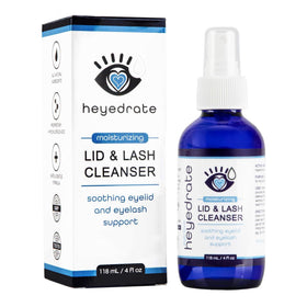 Eye Love front packaging showing cleanser bottle and clarity benefit