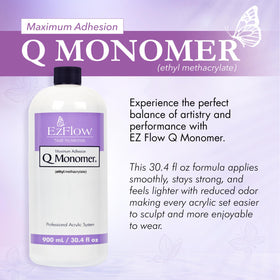 EzFlow label detail highlighting product information for confident choice