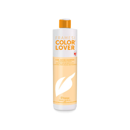 F FRAMESI shampoo front packaging showing bottle and hair benefit