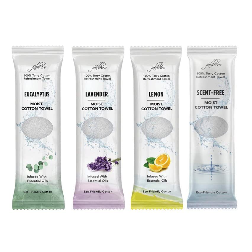 FABBPRO front packaging showing 100-count pack, quick hospitality solution