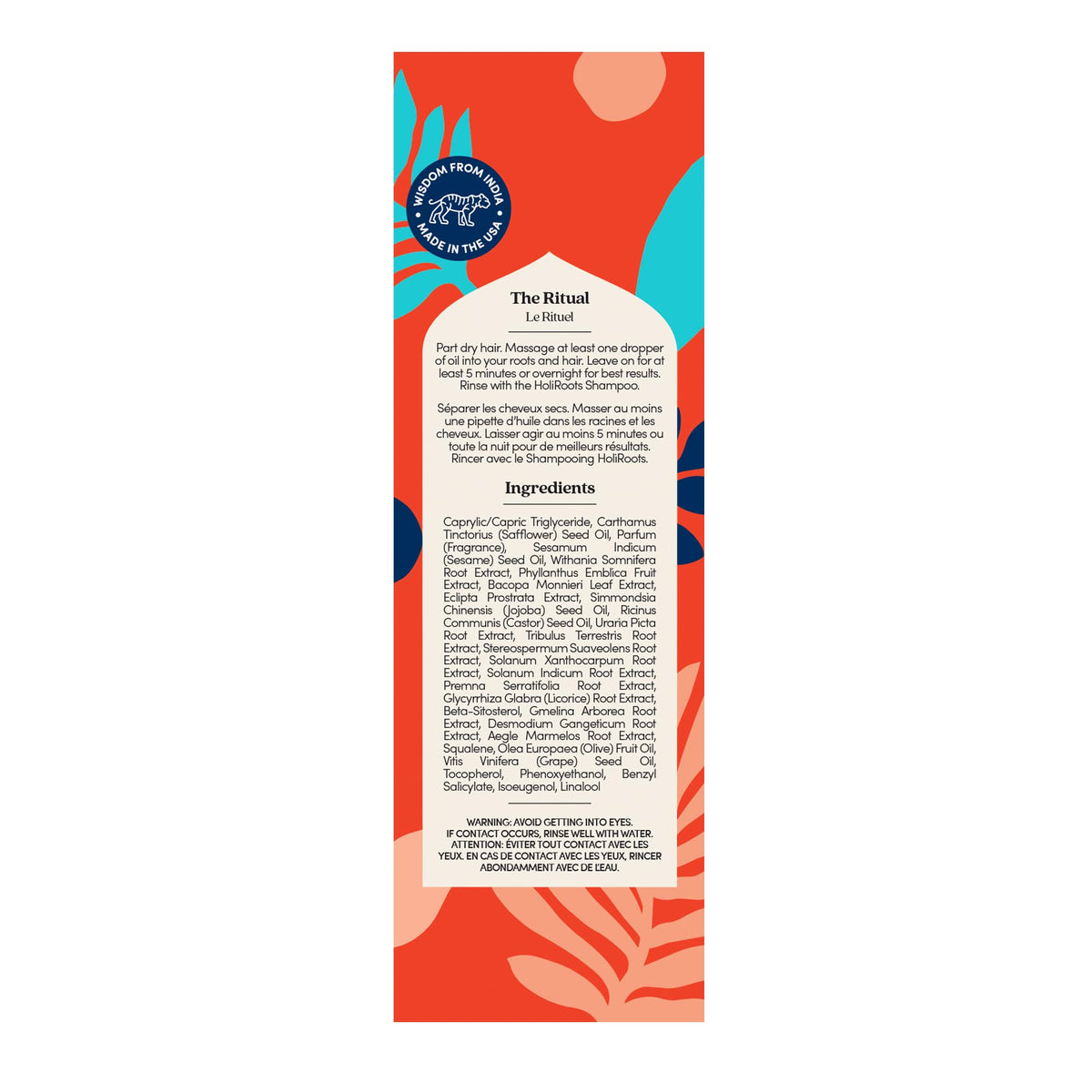 Fable & Mane bottle on bathroom shelf styled to show daily routine integration benefit