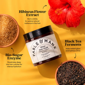 Fable & Mane product with chai spices conveying warm scent