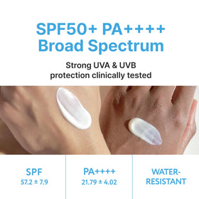 Face Republic essence texture on hand showing lightweight absorption