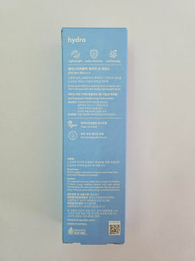 Face Republic bottle on beach towel illustrating water-resistant use