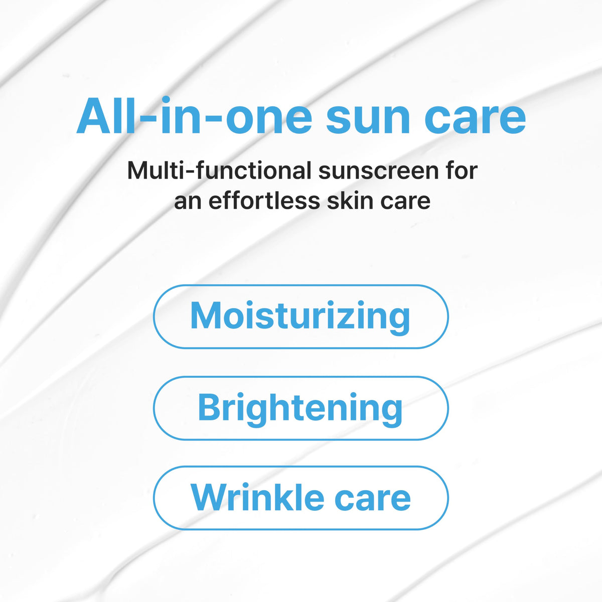 Face Republic sunscreen being applied to face for smooth non-greasy finish