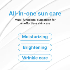 Face Republic sunscreen being applied to face for smooth non-greasy finish