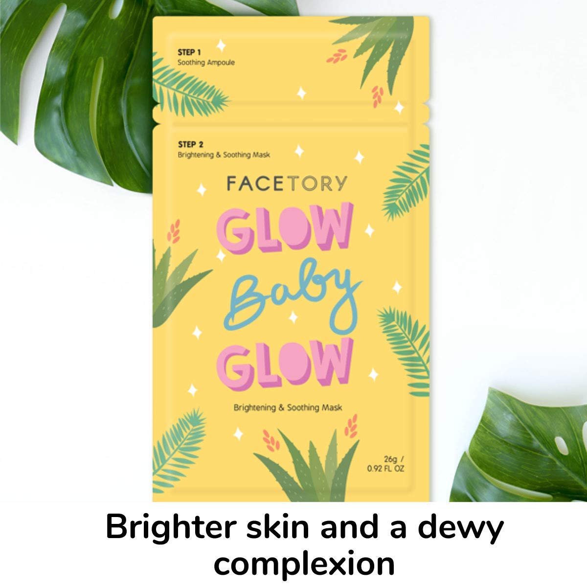 FACETORY essence poured on hand showing lightweight, hydrating absorption