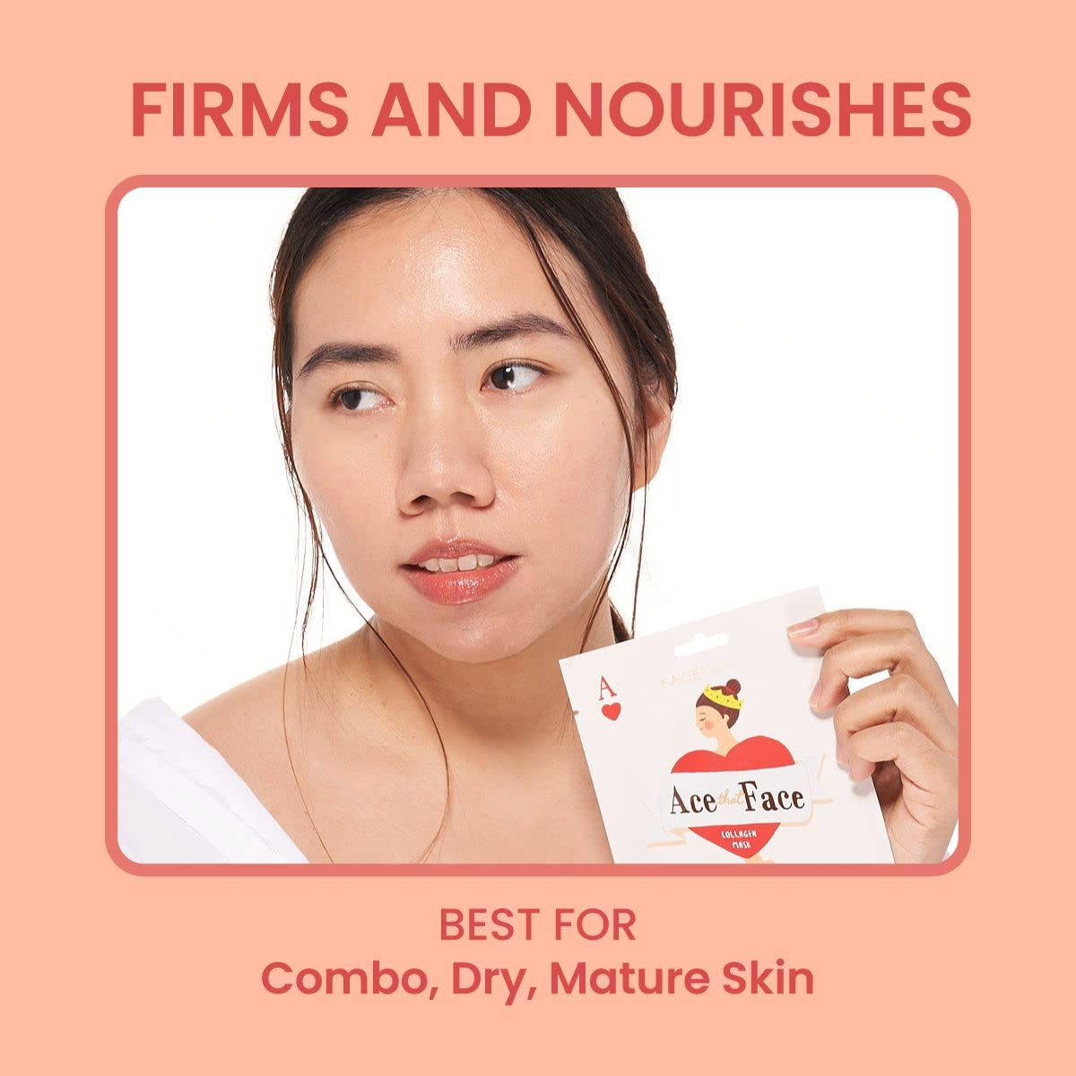 FACETORY hyaluronic mask droplet demonstrating intensive hydration boost