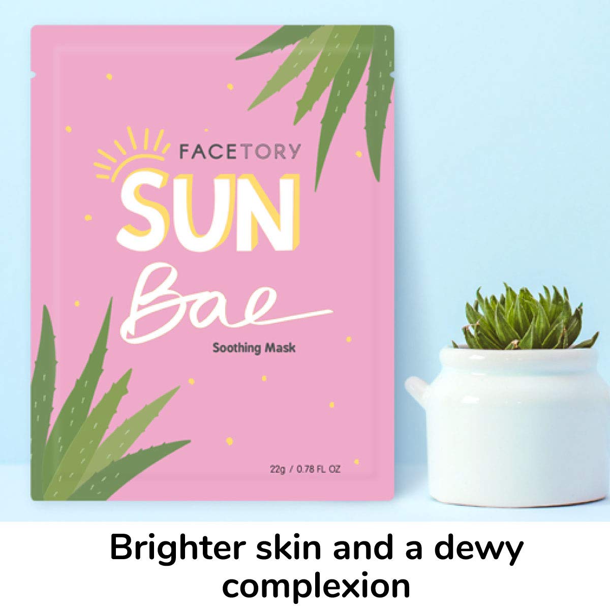 FACETORY 10‑pack beside a phone for size comparison and travel convenience