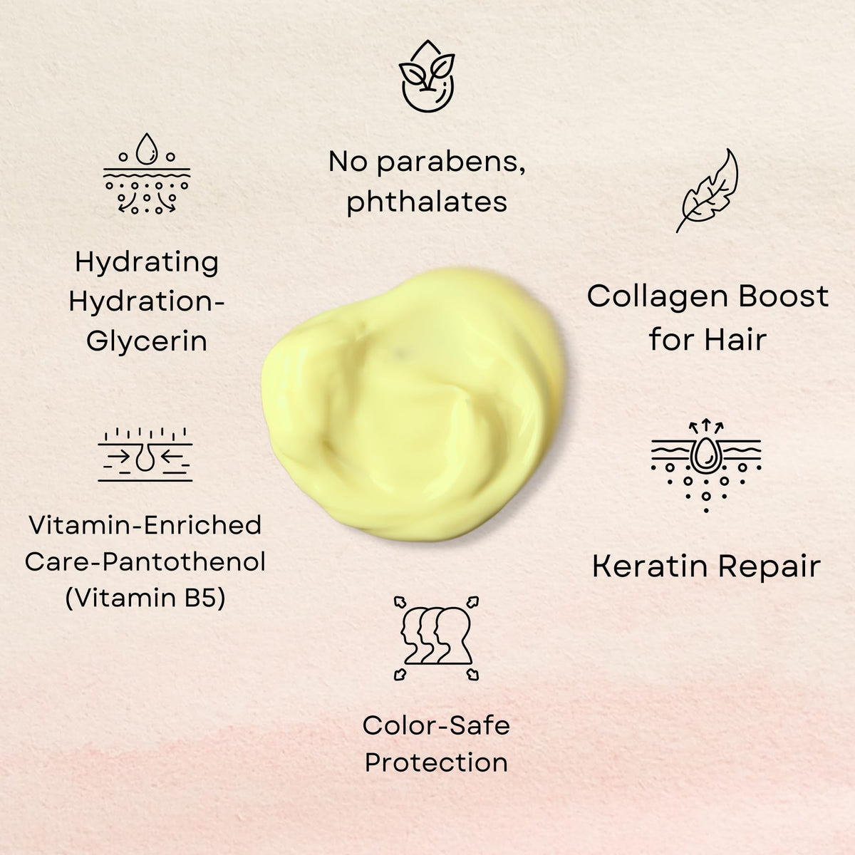 Fadelo open jar texture view showing creamy mask consistency for easy application benefit