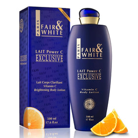 FAIR & WHITE front packaging for clear product identification and trust
