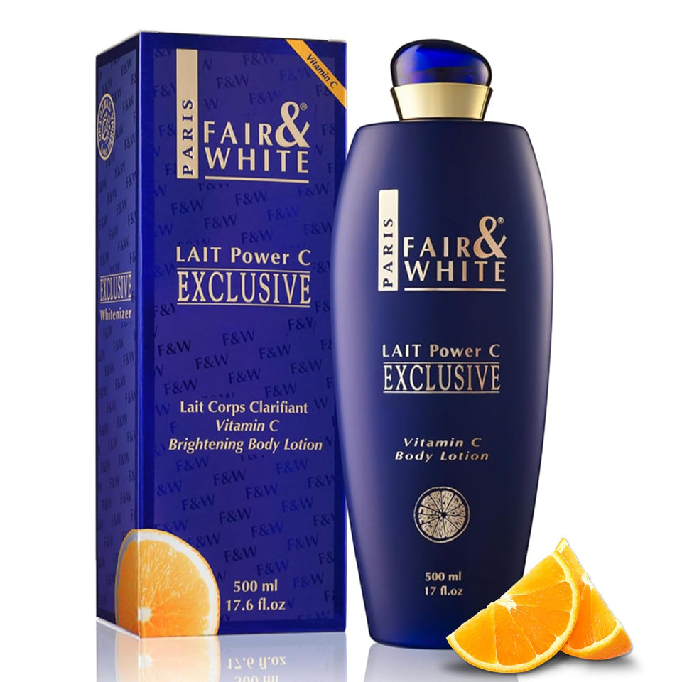 FAIR & WHITE front packaging for clear product identification and trust