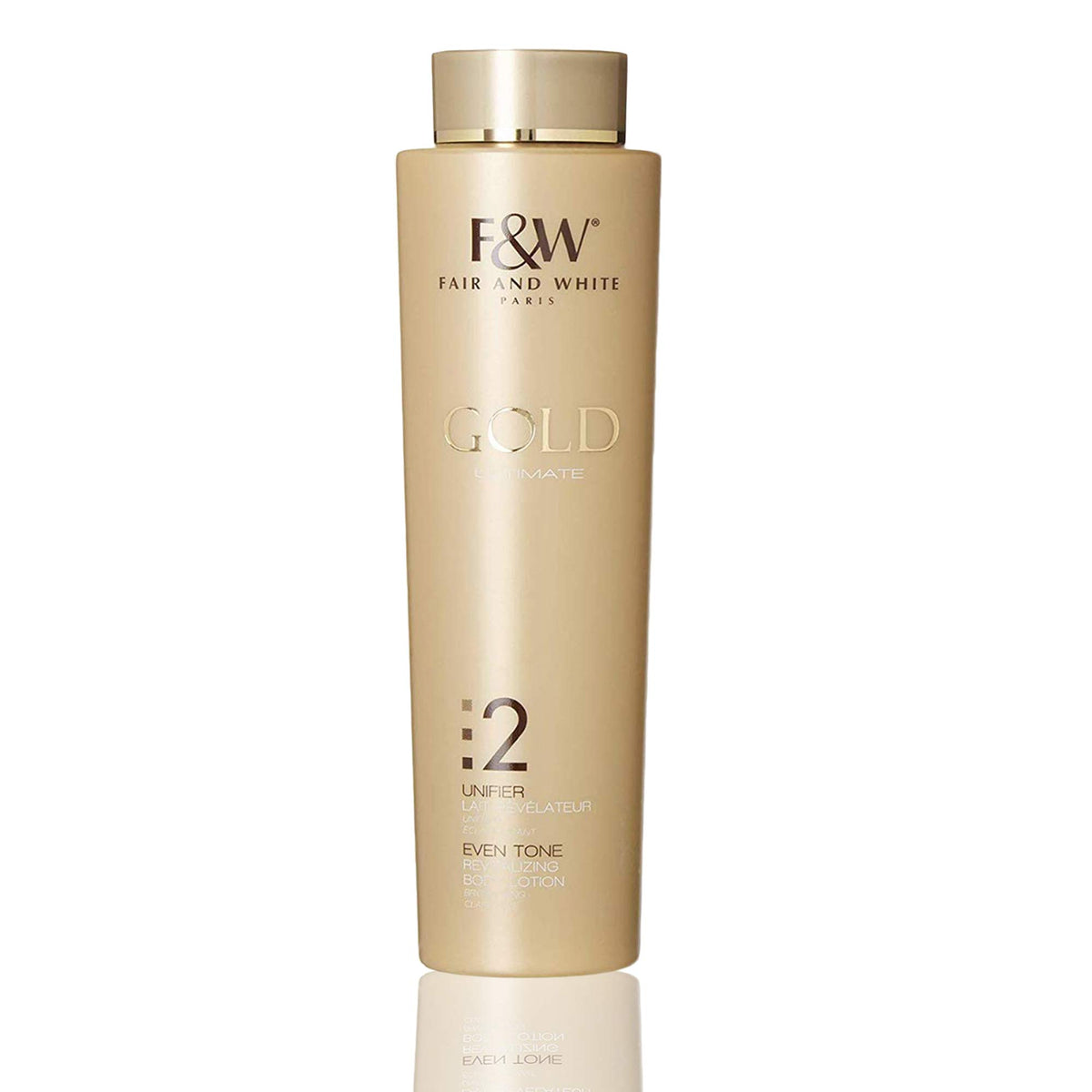 Fair & White front packaging showing 500ml bottle and product benefits