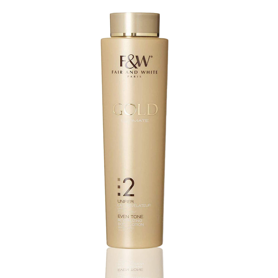Fair & White front packaging showing 500ml bottle and product benefits