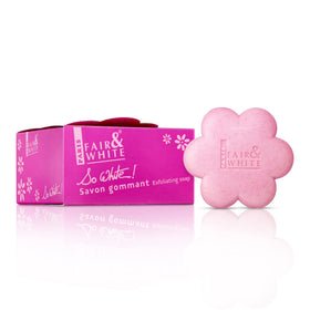 Fair & White front packaging showing bar and weight for easy identification
