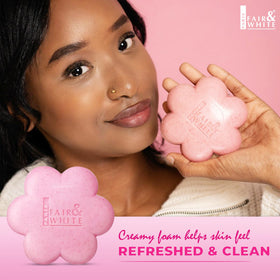 Fair & White soap in shower lifestyle scene conveying daily body-use refreshment