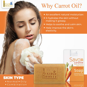 FAIR & WHITE rich lather in hand demonstrating gentle cleansing