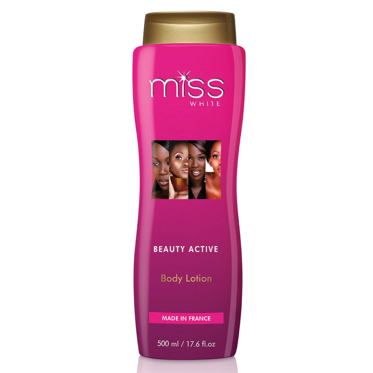 FAIR & WHITE Miss White front bottle showing size and packaging useful for identification
