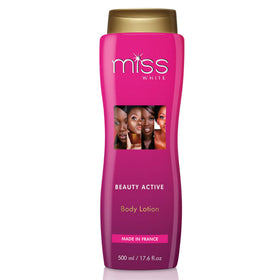 FAIR & WHITE Miss White front bottle showing size and packaging useful for identification
