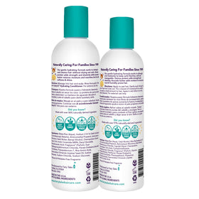 Fairy Tales label close-up showing ingredients and gentle formula benefits