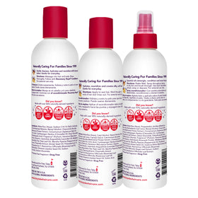 Fairy Tales shampoo texture closeup highlighting gentle cleansing benefit