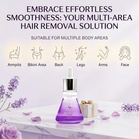 FAMOR bottle staged on bathroom counter portraying daily grooming routine and calm self-care