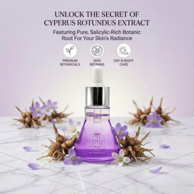 FAMOR close-up oil drop texture demonstrating lightweight absorption and non-greasy feel