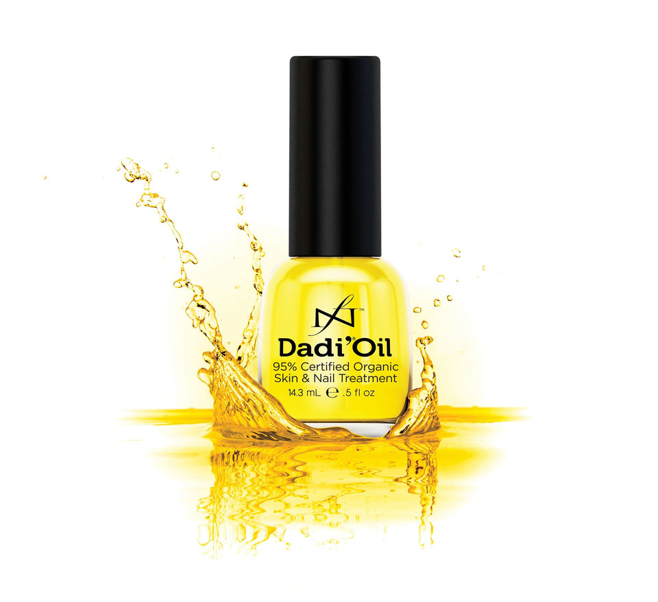 Famous Names Dadi front packaging showing bottle and label, highlighting travel-friendly size