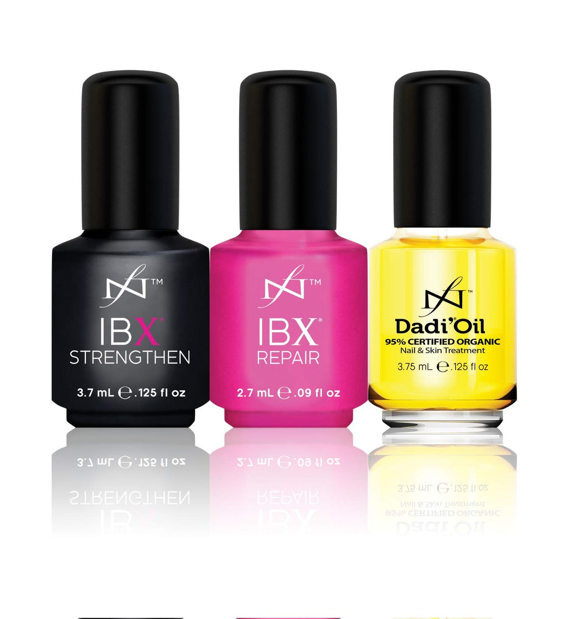 Famous Names IBX Repair close-up of bottle and formula texture, conveys deep-nutrient benefit