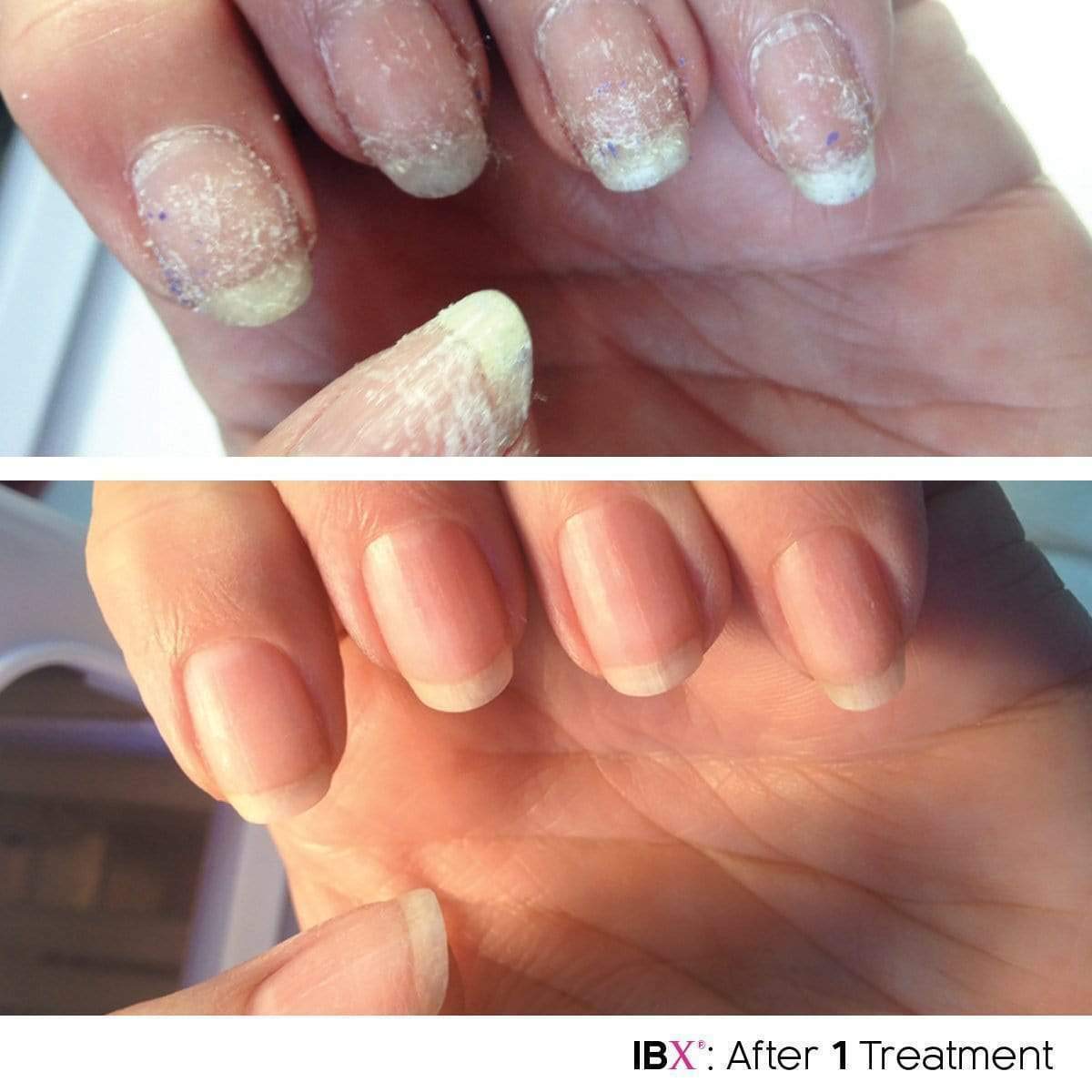 Famous Names organic cuticle oil bottle beside hands, illustrating hydration and softness