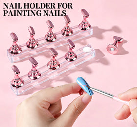 Fandamei assortment of 15 brushes for precise nail design