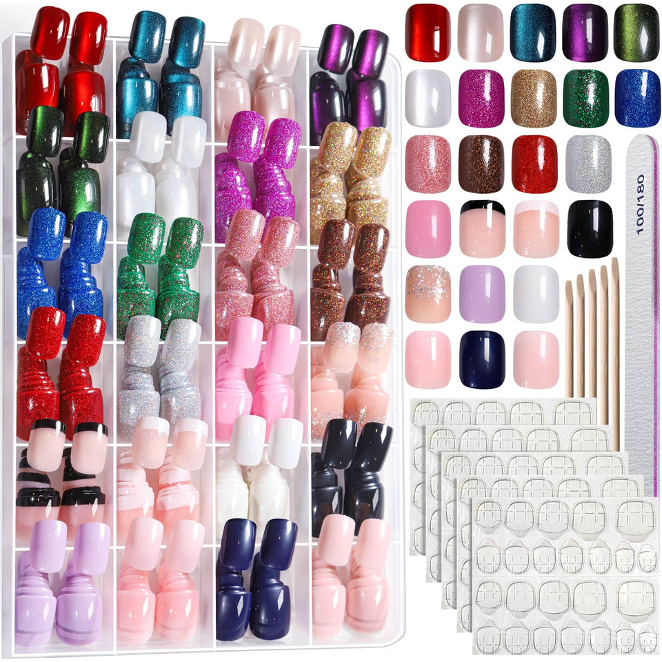 Fandamei front packaging showing 24 color variety and included tools for choice