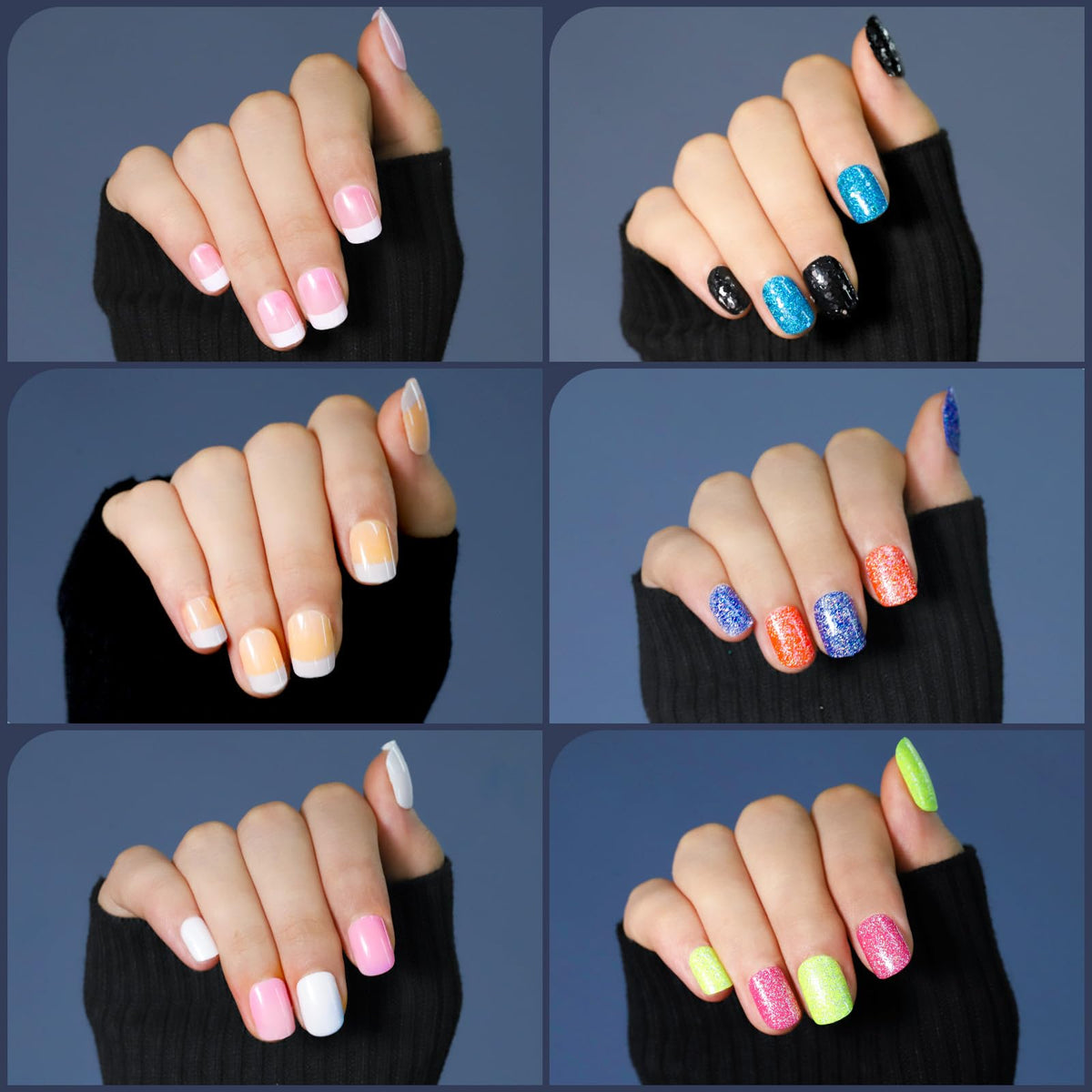 Fandamei worn on hands lifestyle photo demonstrating natural fit and instant glam