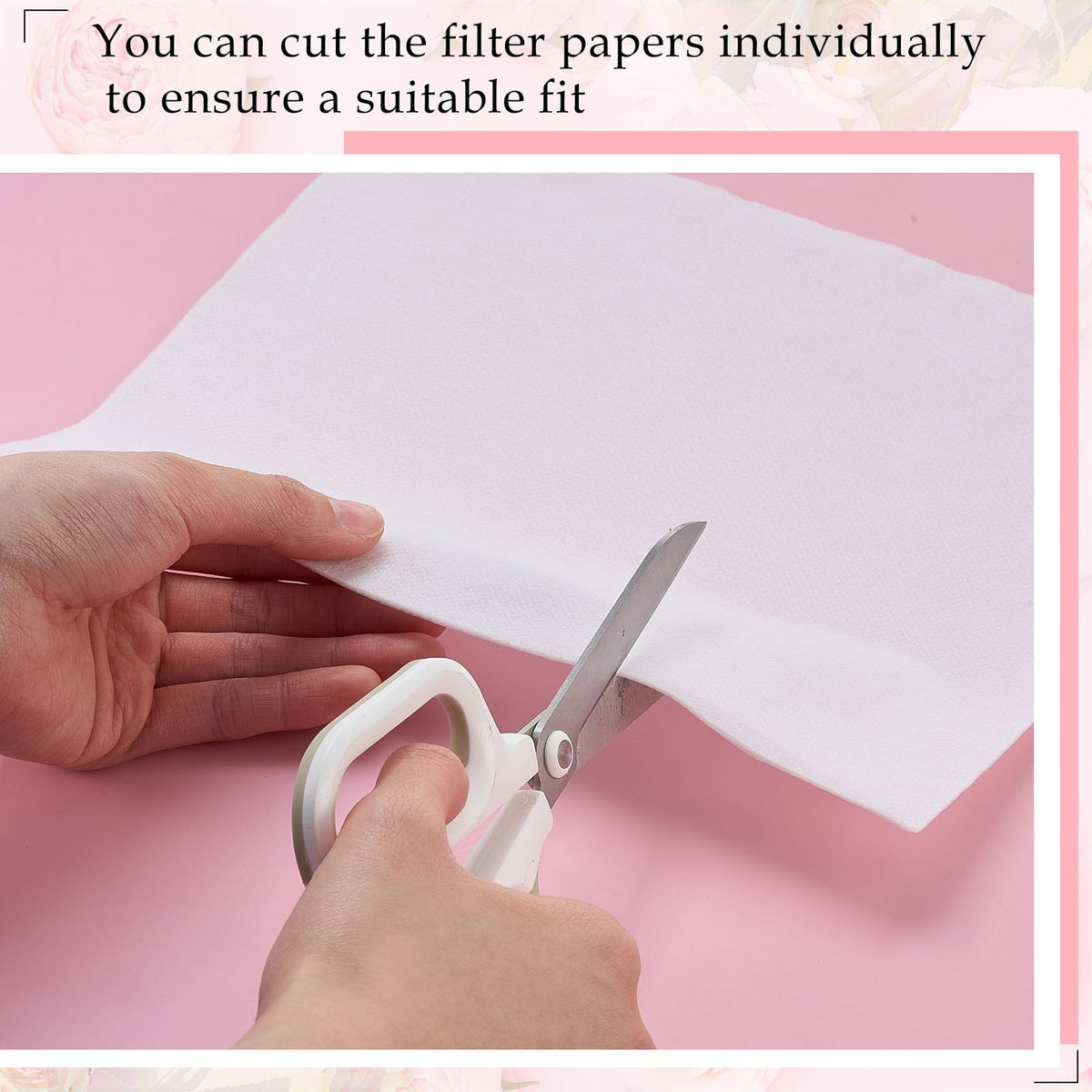 Fanfanwin sheets being cut to size showing adaptability for various collector models