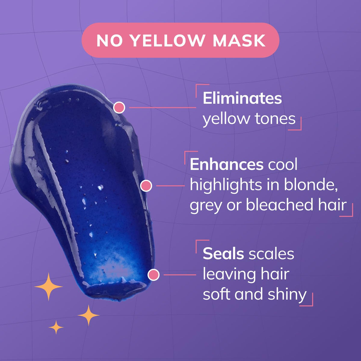 Fanola No Yellow being applied to blonde hair demonstrating tone correction benefit
